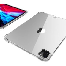 Jingyi iPad Pro 12.9 Inç Kılıf 2021 (5. Nesil) Şeffaf Şok Emici Esnek Tpu Koruyucu Kapak Şeffaf Ince iPad Pro 12.9 2021/2020 Için Kalemle Uyumlu (Yurt Dışından)