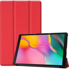 Jingyi Galaxy Tab A 10.1 Kılıfı Için 2019 Model T510 T515, 10.1" Galaxy Tab A Tablet SM-T510 SM-T515 Için Ince ve Hafif Stand Kılıfı 2019'DA Piyasaya Sürüldü - Kırmızı (Yurt Dışından)