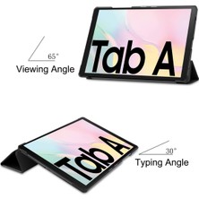 Jingyi Samsung Tab A7 Kılıf 10.5" (SM-T500 T505), 10.5" Samsung Tab A7 Tablet 2020 Için Koruyucu Standlı Kılıf Sert Kabuk Kılıf Siyah (Yurt Dışından)