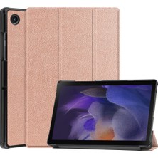 Jingyi Samsung Galaxy Tab A8 10,5" 2022 Modelleri (SM-X200/X205), Tablet Kılıfı, Otomatik Uyandırma/uyku, Pembe Altın (Yurt Dışından)