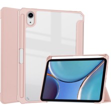 Jingyi iPad Air 5. Nesil (2022) / iPad Air 4. Nesil (2020) 10,9" Için Wekity Ince Kılıf - [yerleşik Kalem Tutucu] Şeffaf Sırtlı Darbeye Dayanıklı Kılıf (Yurt Dışından)