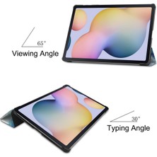 Jingyi Samsung Galaxy Tab S7 PLUSS7PLUS(T970/T975) Kapak 2020 Için, 【otomatik Uyku/uyandırma】 Deri Ince Üç Katlı Kapak Manyetik Stand Galaxy (Yurt Dışından)