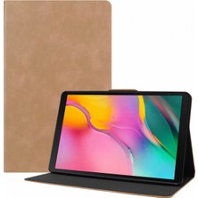 Jingyi Galaxy Tab A 10.1 Kılıfı Için 2019 Model T510 T515, 10.1" Galaxy Tab A Tablet Için Ince Hafif Stand Kılıfı SM-T510 SM-T515 - Açık Kahverengi (Yurt Dışından)