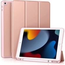 Jingyi Wekity Kılıf iPad 10.2 Inç 2021/2020 iPad 9./8. Nesil ve 2019 iPad 7. Nesil ile Uyumlu, Kalem Tutuculu, Yumuşak Tpu Arka Kılıf (Yurt Dışından)