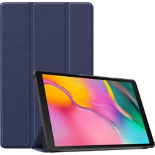 Jingyi 10,4" (SM-T500 T505) Için, 10,4" Samsung Tab A7 Tablet 2020 Için Koruyucu Stand Kılıfı Sert Kapak Kılıfı - Koyu Mavi (Yurt Dışından)