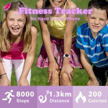 Çocuk Saati, Erkek Kız Çocuklar Için Dijital Saat, Fitness Takipçili Spor Saat, Çalar Saat, Kronometre, Uygulamasız ve Su Geçirmez, 5-12 Yaş Arası Çocuklara Yönelik Saat (Yurt Dışından)