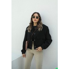 Duso Geniş Cepli Bomber Ceket