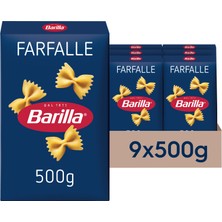 Barilla Kelebek (Farfalle) Makarna 500  x 9 Adet
