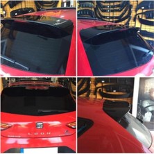 Karva Seat Leon 2013 - 2020 Piona Black Boyalı Spoiler