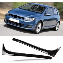 Karva Volkswagen Golf 6 Spoiler Çıtası Pianoblack 2019-2013 Arası