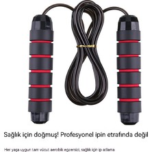 Fitness Beden Eğitimi Tel Rulman Atlama Ipi (Yurt Dışından)