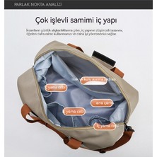 Büyük Kapasiteli, Hafif, Kuru ve Islak Ayırmalı Omuz Çantası (Yurt Dışından)