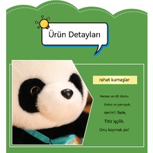 Sevimli Sevimli Panda Bebek Peluş Oyuncak (Yurt Dışından)