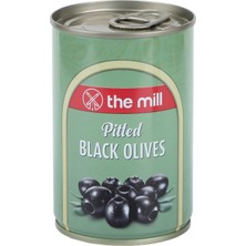 The Mill Çekirdeksiz Siyah Zeytin  Teneke-Süzme Ağırlık: 100 g  361-400 Adet/kg