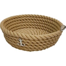 Tienda By Jale Yuvarlak Ekmek Sepeti – Marin Tarz Yat & Tekne Aksesuarı