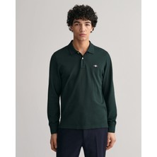 Gant Erkek Yeşil Regular Fit Logolu Polo 2230.374