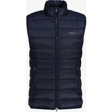 Gant Erkek Lacivert Regular Fit Fermuarlı Yelek 7006299.433