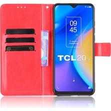 Seniee Tcl 20 Se Deri Cüzdan Telefon Kılıfı (Yurt Dışından)