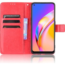 Seniee Oppo A94 5g / F19 Pro Plus Deri Cüzdan Telefon Kılıfı (Yurt Dışından)