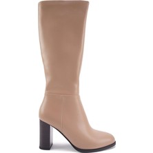 Nine West Ovetta 3pr Nude Kadın Topuklu Çizme