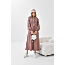 Ftz Women Kadın İki İp Etekli Takım Kahve 30619