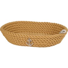 Tienda By Jale Ekmek Sepeti (Oval) – Marin Tarz Yat & Tekne Sunum Aksesuarı