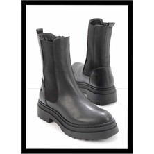 Bambi Siyah  Kadın Bot & Bootie K02538560909