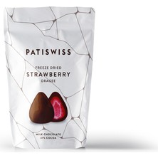 Patiswiss Sütlü Çikolatalı Çilek Draje