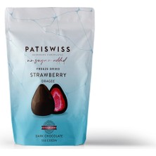 Patiswiss Patiswiss Şeker Ilavesiz Bitter Çilek Draje 80 gr