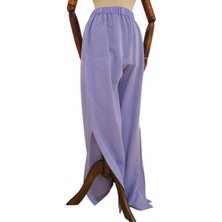 The Sile Fabric ŞİLE BEZİ Yırtmaçlı Pantolon