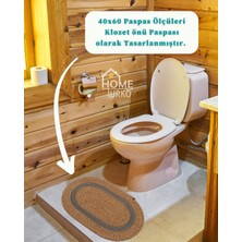 Home Turko Jüt, Desenli Kapı Önü, Paspas, Banyo Paspası, Balkon Paspası / Hediyelik, Ev Eşyası.