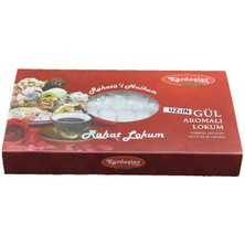 KŞ Kardeşler Şekerleme  Gül Aromalı Uzun Hediyelik Lokum 700 gr