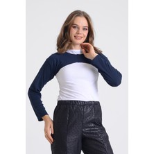 Pınkmark Kadın Içe Giyilen Tesettür Uzun Kolluk Bolero  PMBL25545