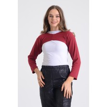 Pınkmark Kadın Içe Giyilen Tesettür Uzun Kolluk Bolero  PMBL25545