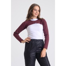 Pınkmark Kadın Içe Giyilen Tesettür Uzun Kolluk Bolero  PMBL25545