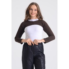 Pınkmark Kadın Içe Giyilen Tesettür Uzun Kolluk Bolero  PMBL25545
