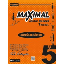 Artı Zeka Yayınları Maximal 5.sınıf Sosyal Bilgiler Modüler Set