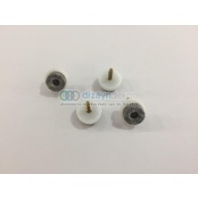 Dizaynaks Sandalye Koltuk Keçesi Vidalı 20 Mm. - 24 Adet