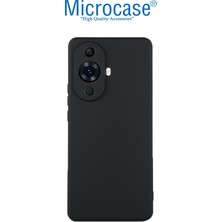 Microcase Huawei Nova 11 Pro Elektrocase Serisi Silikon Kılıf - Siyah AL3340