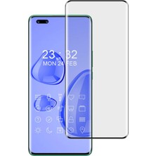 Microcase Huawei Nova 11 Pro Için 3D Curved Tam Kaplayan Kavisli Tempered Cam Ekran Koruyucu - AL3282