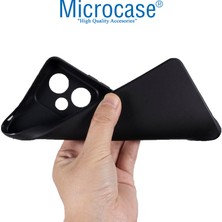 Microcase Xiaomi Redmi Note 12R 6.79 Inch Elektrocase Serisi Silikon Kılıf - Siyah AL3340