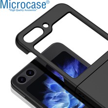 Microcase Samsung Galaxy Flip5 Için Mat Yüzey Sert Plastik Kılıf - AL8848