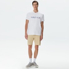 Nautica Erkek Bej Standart Fıt Şort K37302T.2MT