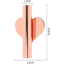 Miniminti Rose Gold Duvar Mumluk Çiçeklik - Kalpli