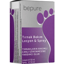 Bepure El ve Ayak Tırnak Bakımı Seti 100 ml (50ML Losyon + 50ML Sprey)