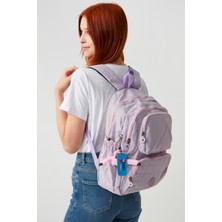 Nemo Bags Unisex Lila Sırt Çantası Okul Çantası Laptop ve Seyahat Çantası Su Geçirmez Spor Çanta