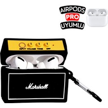 Ewec Airpods Pro Uyumlu Sevimli Marshall Figürlü Koruyucu ve Darbe Emici Silikon Kulaklık Kılıfı