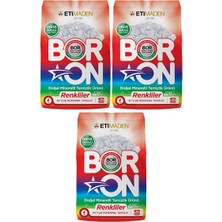 Boron Doğal Mineralli Toz Temizlik Ürünü 4 kg - Renkliler 3 Adet