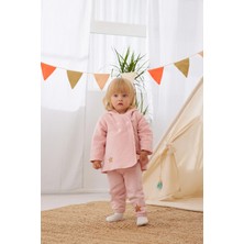 Minycenter Kız Bebek Ceket Pembe