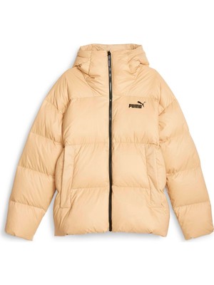 Puma Hooded Ultra Down Puffer Erkek Bej Mont